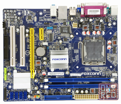 Материнская плата Foxconn G41mxe б/у (арт-9131) Донецк - изображение 1