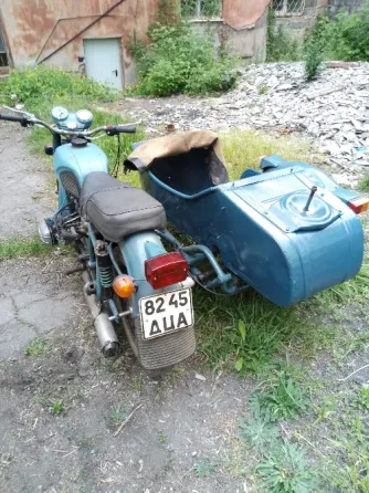 Мотоцикл с коляской Мт-16 Днепр. Макеевка