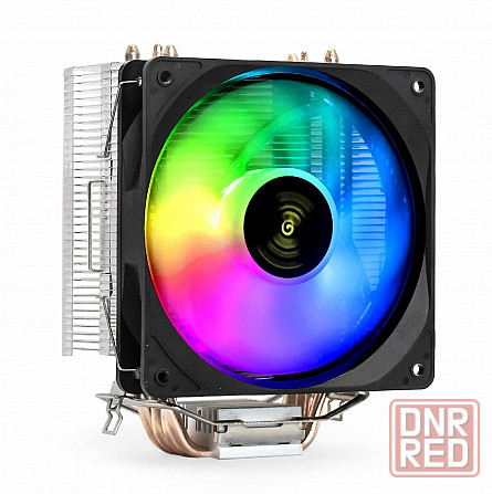 Кулер Exegate Wizard Exx400v2-Pwm.Frgb (Al+Cu, 4 тепл.трубки, Lga775/1150/1151/1155/1156/1200/1700/A Макеевка - изображение 1