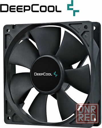 Вентилятор для компьютера Deepcool Xfan 120 Black Dp-Fdc-Xf120 - кулер охлаждения в корпус на пк 120 Донецк - изображение 3