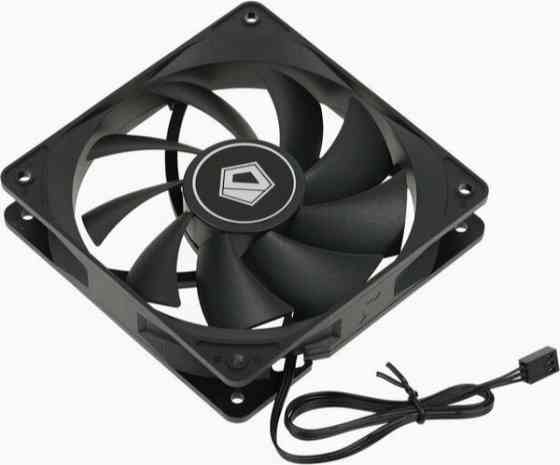 Вентилятор для корпуса Id-Cooling 120x120mm 3pin 1250rpm Black (Fl-12025k) (арт-3738) Донецк