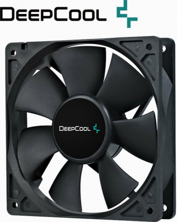 Вентилятор для компьютера Deepcool Xfan 120 Black Dp-Fdc-Xf120 - кулер охлаждения в корпус на пк 120 Макеевка