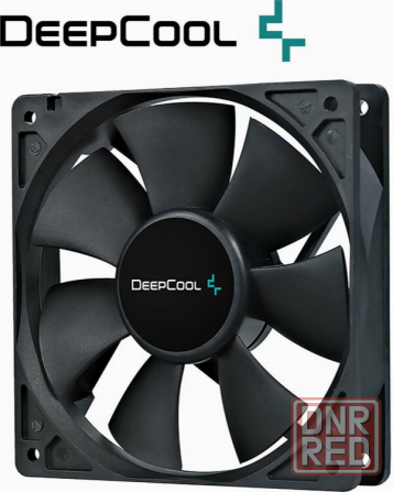 Вентилятор для компьютера Deepcool Xfan 120 Black Dp-Fdc-Xf120 - кулер охлаждения в корпус на пк 120 Макеевка - изображение 3