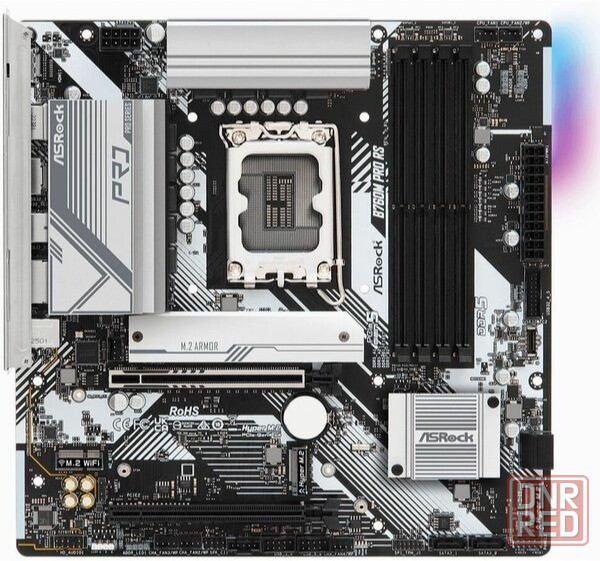 Материнская плата Asrock B760m Pro Rs (Lga1700, Matx) (арт-6423) Донецк - изображение 2