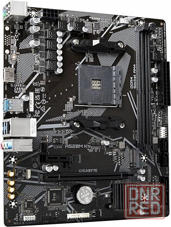 Материнская плата Gigabyte A520m K V2 /(V1.1) Soc-Am4 Amd A520 2xddr4 Matx Ac`97 8ch(7.1) Gblan Raid Макеевка - изображение 2