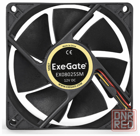Вентилятор для корпуса Exegate Ex283381rus 80 мм (арт-3751) Донецк - изображение 3