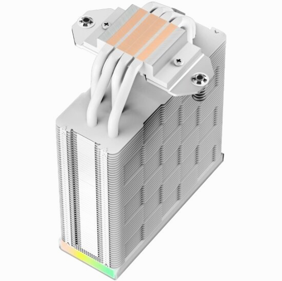 Кулер для охлаждения процессора Deepcool Ak400 Digital Wh, белый (арт-6502) Макеевка