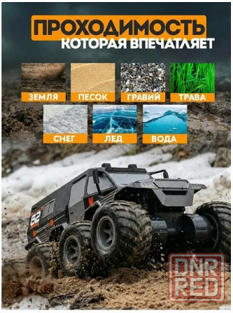 Машина внедорожник-амфибия на радиоуправлении Донецк - изображение 4