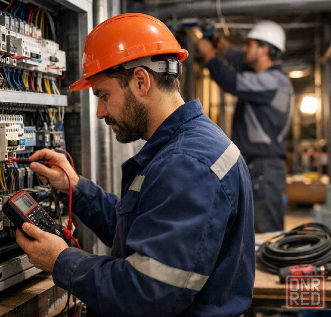 Требуются электрики и слаботочники Донецк - изображение 1