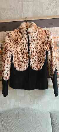 Продам натуральную замшевую куртку с мехом рыси Донецк