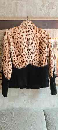 Продам натуральную замшевую куртку с мехом рыси Донецк