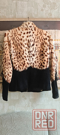 Продам натуральную замшевую куртку с мехом рыси Донецк - изображение 3