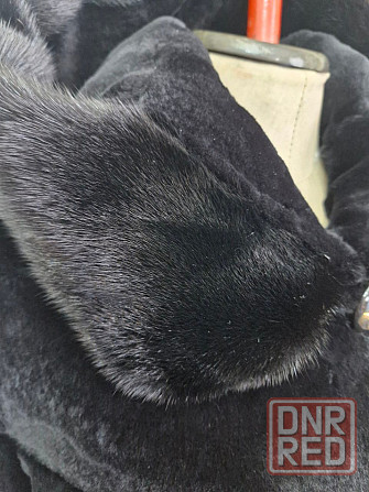 р.44 Новая шубка из меха бобра с капюшоном Макеевка - изображение 4