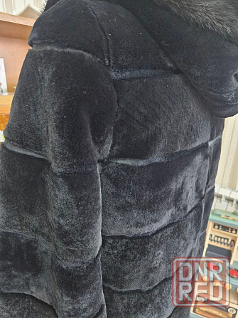 р.44 Новая шубка из меха бобра с капюшоном Макеевка - изображение 5