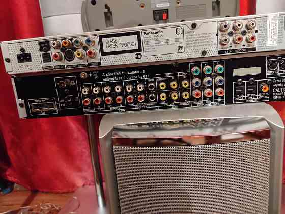 Panasonic sc-ch 17+ dvd s49 ресивер+ двд, качественная. Донецк