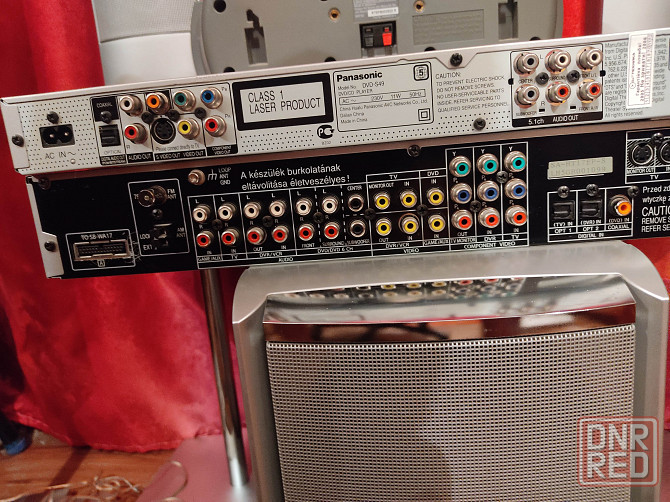 Panasonic sc-ch 17+ dvd s49 ресивер+ двд, качественная. Донецк - изображение 2