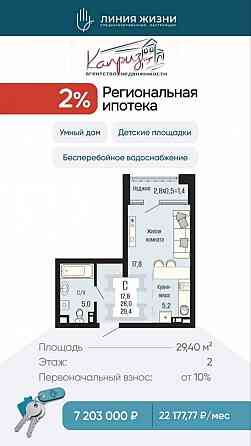 Продам 1 комнатную квартиру жк Половецкий Донецк