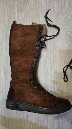 Сапоги замшевые Донецк