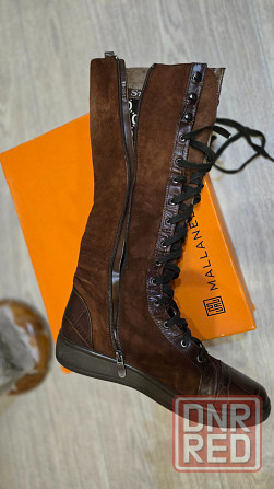 Сапоги замшевые Донецк - изображение 1