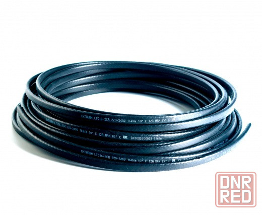 Греющий саморегулирующий кабель для обогрева труб 30Вт/м Extherm LXTC30-2CR Донецк - изображение 1