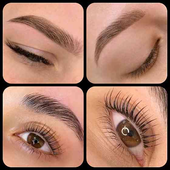 Наращивание ресниц, ламинирование ресниц и бровей Донецк