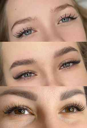 Наращивание ресниц, ламинирование ресниц и бровей Донецк