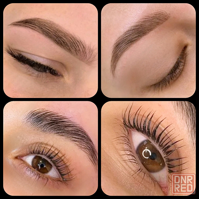 Наращивание ресниц, ламинирование ресниц и бровей Донецк - изображение 4