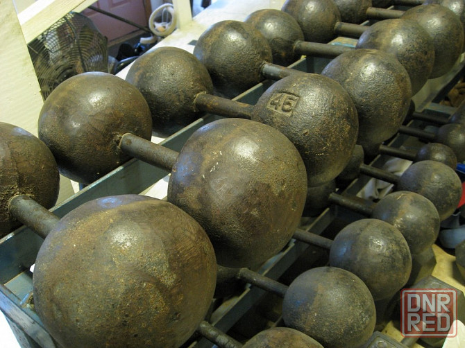 Гантели литые ссср Донецк - изображение 1