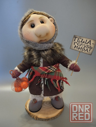 Куклы трикотажные ручная работа 30 см. Донецк - изображение 1