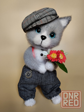 Котики вязаные ручная работа 30 см Донецк - изображение 5