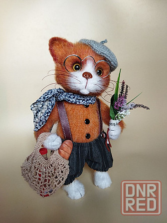 Котики вязаные ручная работа 30 см Донецк - изображение 2
