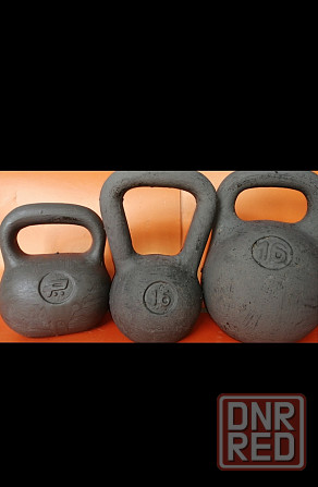 Гири 16 кг парные Донецк - изображение 1