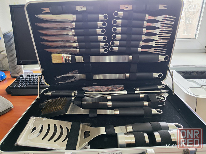 Набор для барбекю 32 предмета Донецк - изображение 3