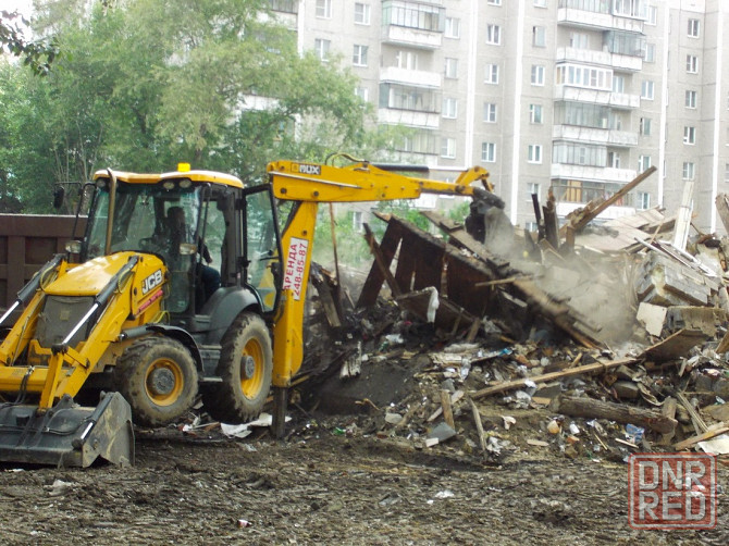 Вывоз мусора, погрузка мусора, расчистка территорий трактором Донецк - изображение 3