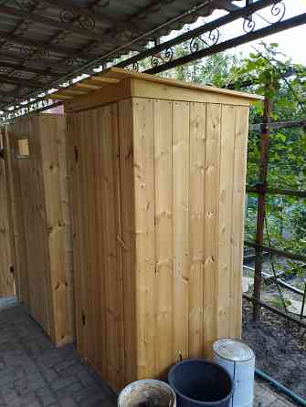 Деревянный туалет Донецк