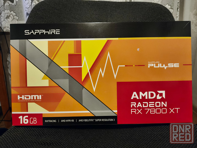 RX 7800 XT 16gb в идеальном состоянии Донецк - изображение 1
