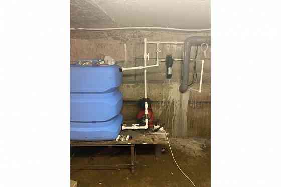 Установка накопительных ёмкостей. Квартиры и частные дома. Донецк