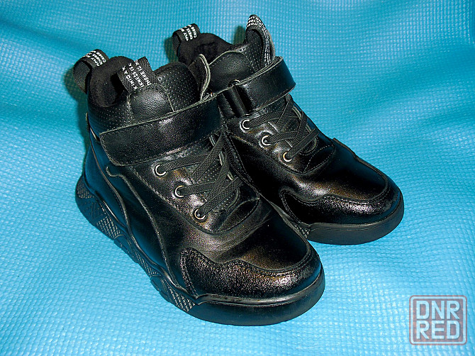 Кожаные детские ботинки Донецк - изображение 1