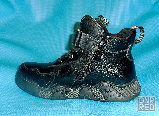 Кожаные детские ботинки Донецк - изображение 3