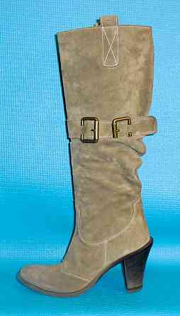 Замшевые итальянские сапоги Донецк