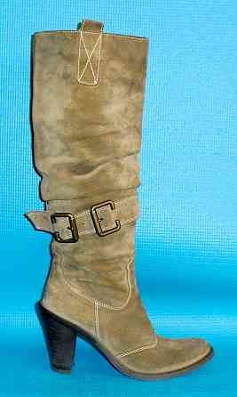 Замшевые итальянские сапоги Донецк