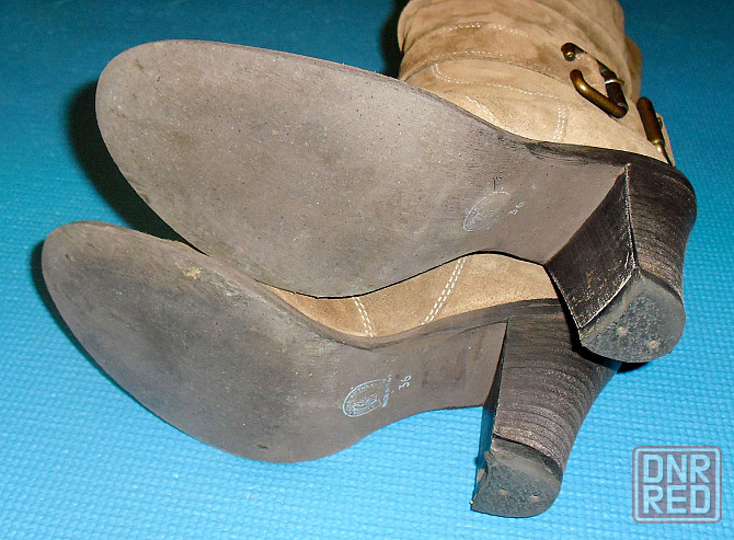 Замшевые итальянские сапоги Донецк - изображение 7