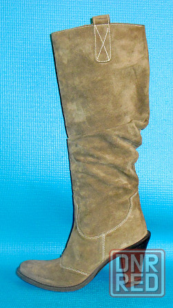 Замшевые итальянские сапоги Донецк - изображение 2