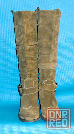 Замшевые итальянские сапоги Донецк - изображение 6