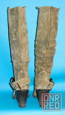 Замшевые итальянские сапоги Донецк - изображение 5