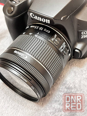 Прoдам зеркальную кaмеpу Саnon 250D c китoвым oбъeктивом Донецк - изображение 2
