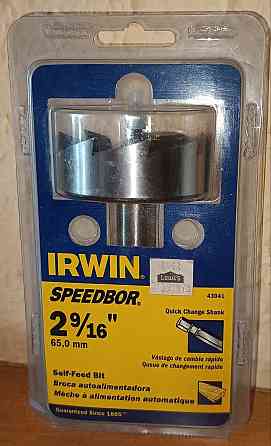 Сверло по дереву с шестигранным хвостовиком и самоподачей / Irwin SPEEDBOR Max Speed Wood Drill Донецк