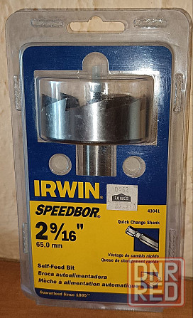Сверло по дереву с шестигранным хвостовиком и самоподачей / Irwin SPEEDBOR Max Speed Wood Drill Донецк - изображение 1