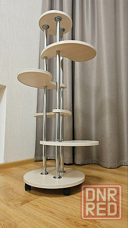 Подставка для цветов напольная на колесах Донецк - изображение 4