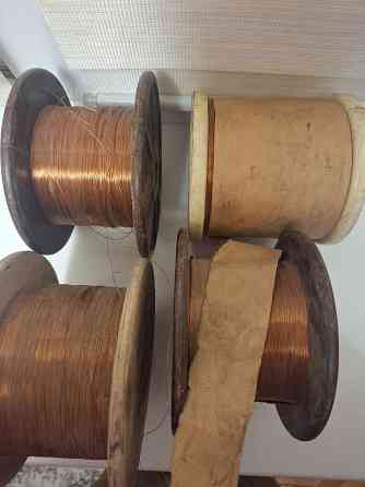 Медная проволка в катушках советских времён Донецк